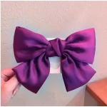 Bow Hair Clip Satin