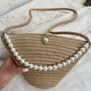Jute Shoulder Bag